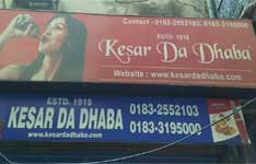 Kesar Da Dhaba (ESTD 1916) 
